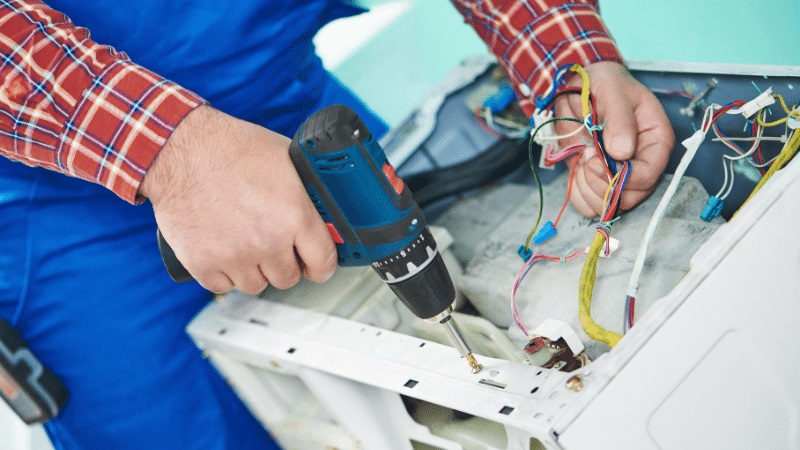 Kartepe Gorenje Gorenje çamaşır makinesi kart tamiri – Su almama arızası orijinal parça ile giderildi. - Teknik servis örneği